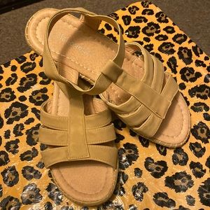 Beige Women Sandals Size 8